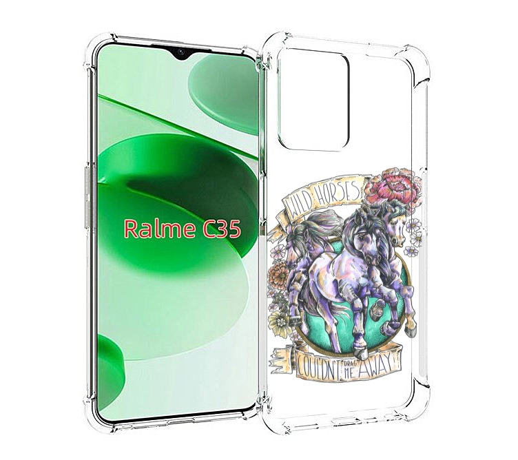 Чехол MyPads рисунок коней в цветах для Realme C35 / Narzo 50A Prime, Прозрачный, Tocco
Чехол MyPads рисунок коней в цветах для Realme C35 / Narzo 50A Prime, Прозрачный, Tocco