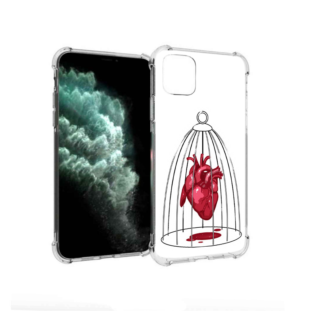Чехол MyPads Tocco для Apple iPhone 11 Pro Max сердце в клетке (PT142698.615.597), Прозрачный, Tocco
Чехол MyPads Tocco для Apple iPhone 11 Pro Max сердце в клетке (PT142698.615.597), Прозрачный, Tocco