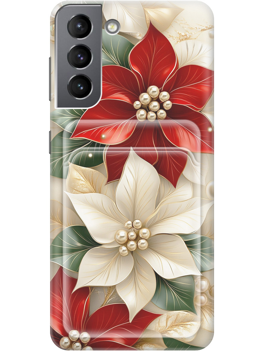 Силиконовый чехол на Samsung Galaxy S21 FE 5G с принтом с карманом для карты 849692, Бежевый;красный;прозрачный, 734543421
Силиконовый чехол на Samsung Galaxy S21 FE 5G с принтом с карманом для карты 849692, Бежевый;красный;прозрачный, 734543421