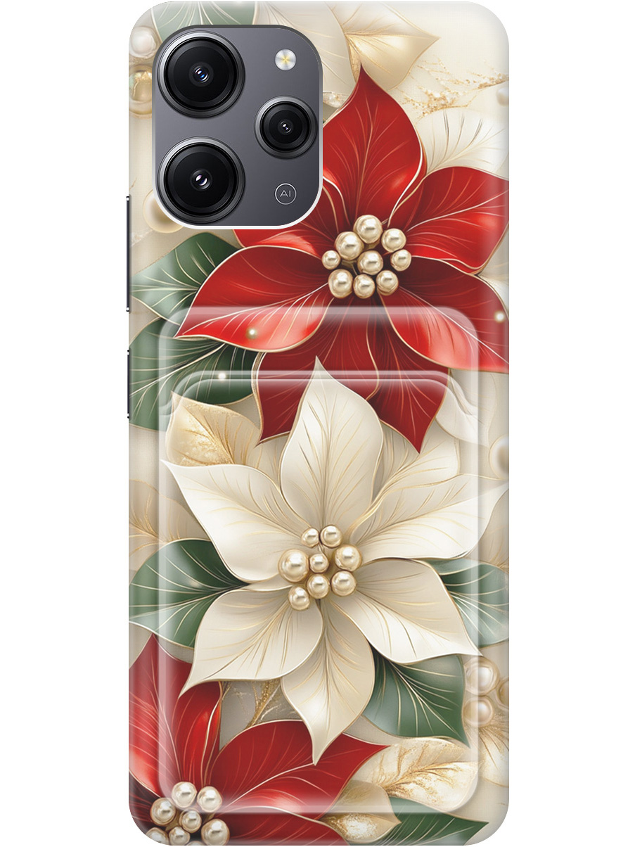 Силиконовый чехол на Xiaomi Redmi 12 с принтом "Цветы и бусы" с карманом для карты, Бежевый;красный;прозрачный, 772621721
Силиконовый чехол на Xiaomi Redmi 12 с принтом "Цветы и бусы" с карманом для карты, Бежевый;красный;прозрачный, 772621721