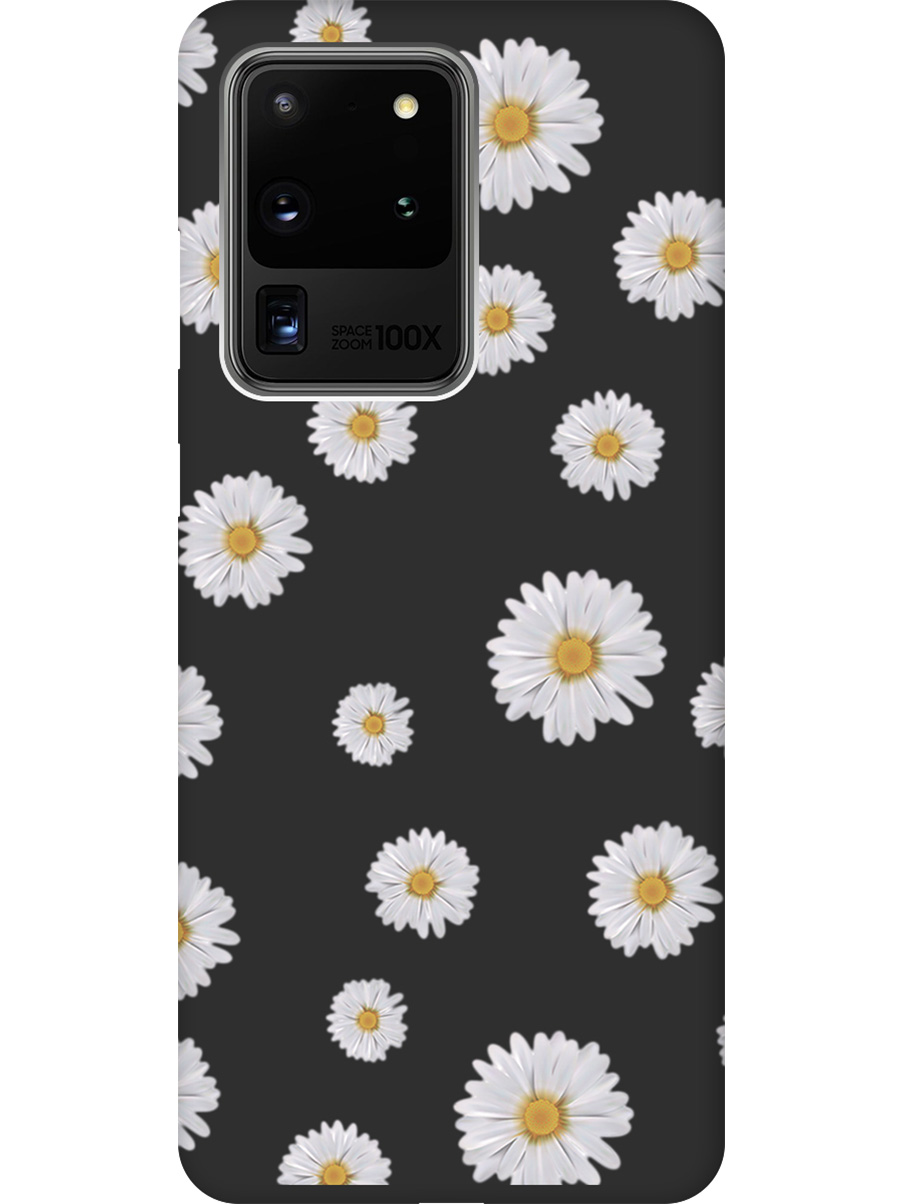 Силиконовый чехол на Samsung Galaxy S20 Ultra с принтом "Ромашки" матовый черный, Черный;прозрачный;серый, 722628621
Силиконовый чехол на Samsung Galaxy S20 Ultra с принтом "Ромашки" матовый черный, Черный;прозрачный;серый, 722628621