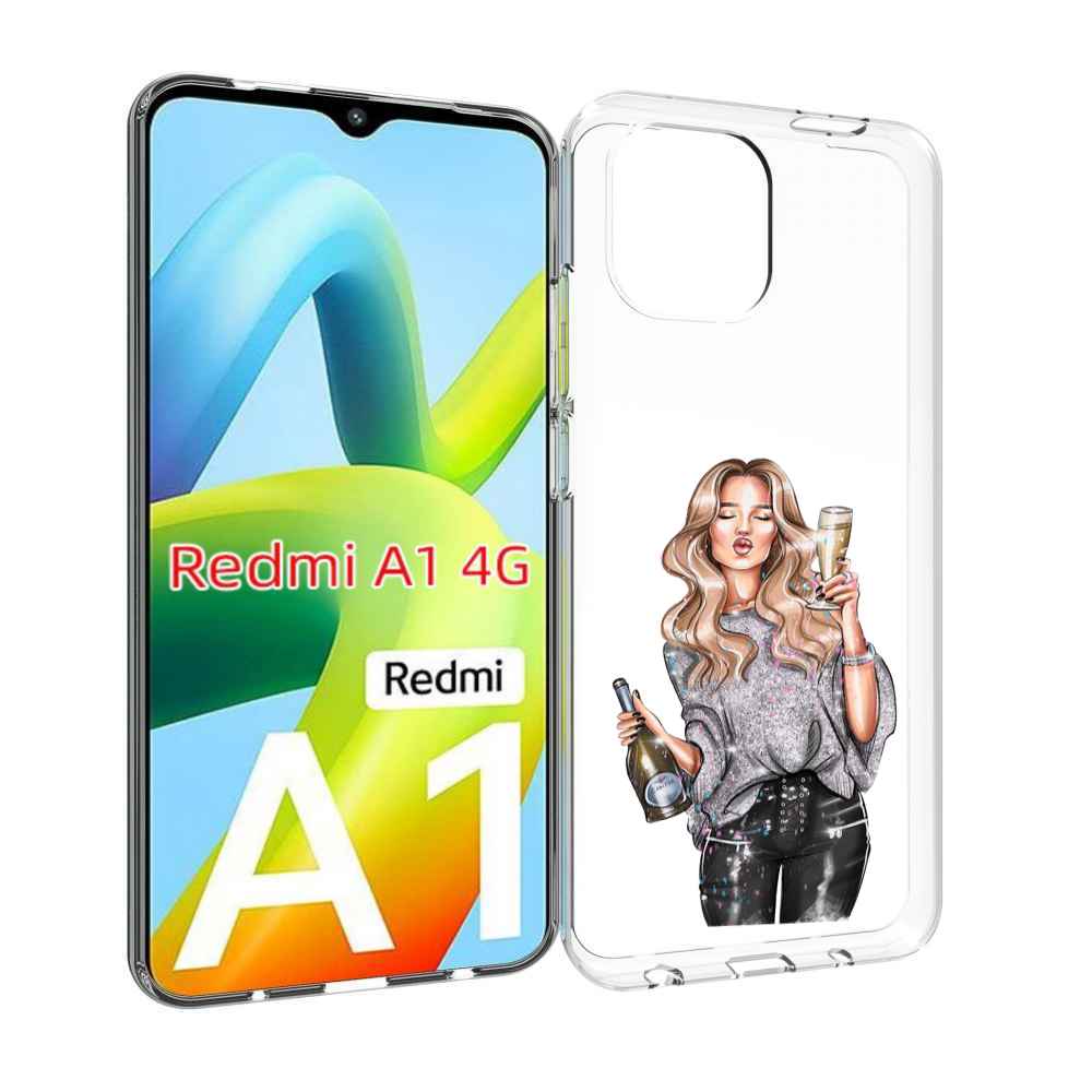 Чехол MyPads красивая-любительница-шампанского женский для Xiaomi Redmi A1, Прозрачный, Tocco
Чехол MyPads красивая-любительница-шампанского женский для Xiaomi Redmi A1, Прозрачный, Tocco