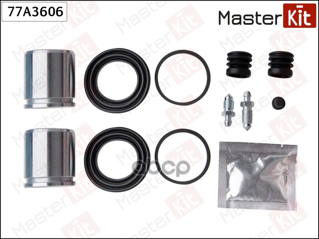 Ремкомплект Тормозного Суппорта + Поршень Nissan Vanette 01-95-> MasterKit 77a3606
Ремкомплект Тормозного Суппорта + Поршень Nissan Vanette 01-95-> MasterKit 77a3606
