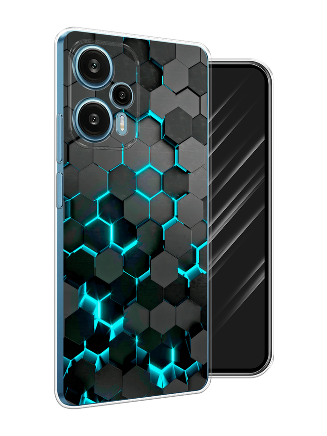 Чехол Awog на Xiaomi Redmi Note 12 Turbo "Соты бирюзовые", Черный;бирюзовый;синий, 318450-1
Чехол Awog на Xiaomi Redmi Note 12 Turbo "Соты бирюзовые", Черный;бирюзовый;синий, 318450-1