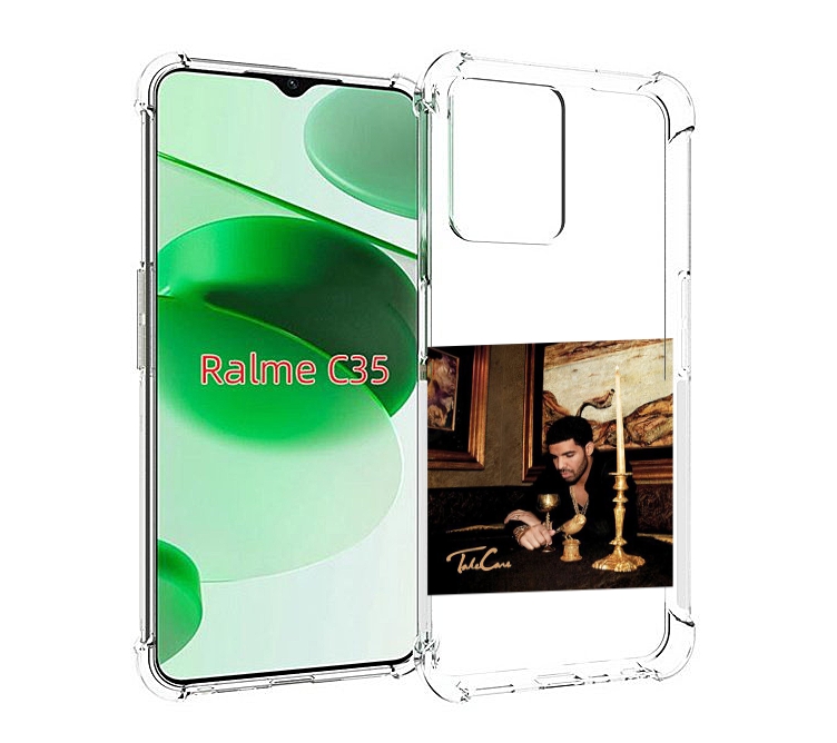Чехол MyPads Drake - Take Care для Realme C35 / Narzo 50A Prime, Прозрачный, Tocco
Чехол MyPads Drake - Take Care для Realme C35 / Narzo 50A Prime, Прозрачный, Tocco