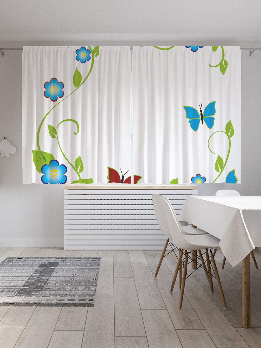 Шторы с фотопечатью JoyArty "Мотыльки над цветами" из сатена, 290х180 см
Шторы с фотопечатью JoyArty "Мотыльки над цветами" из сатена, 290х180 см