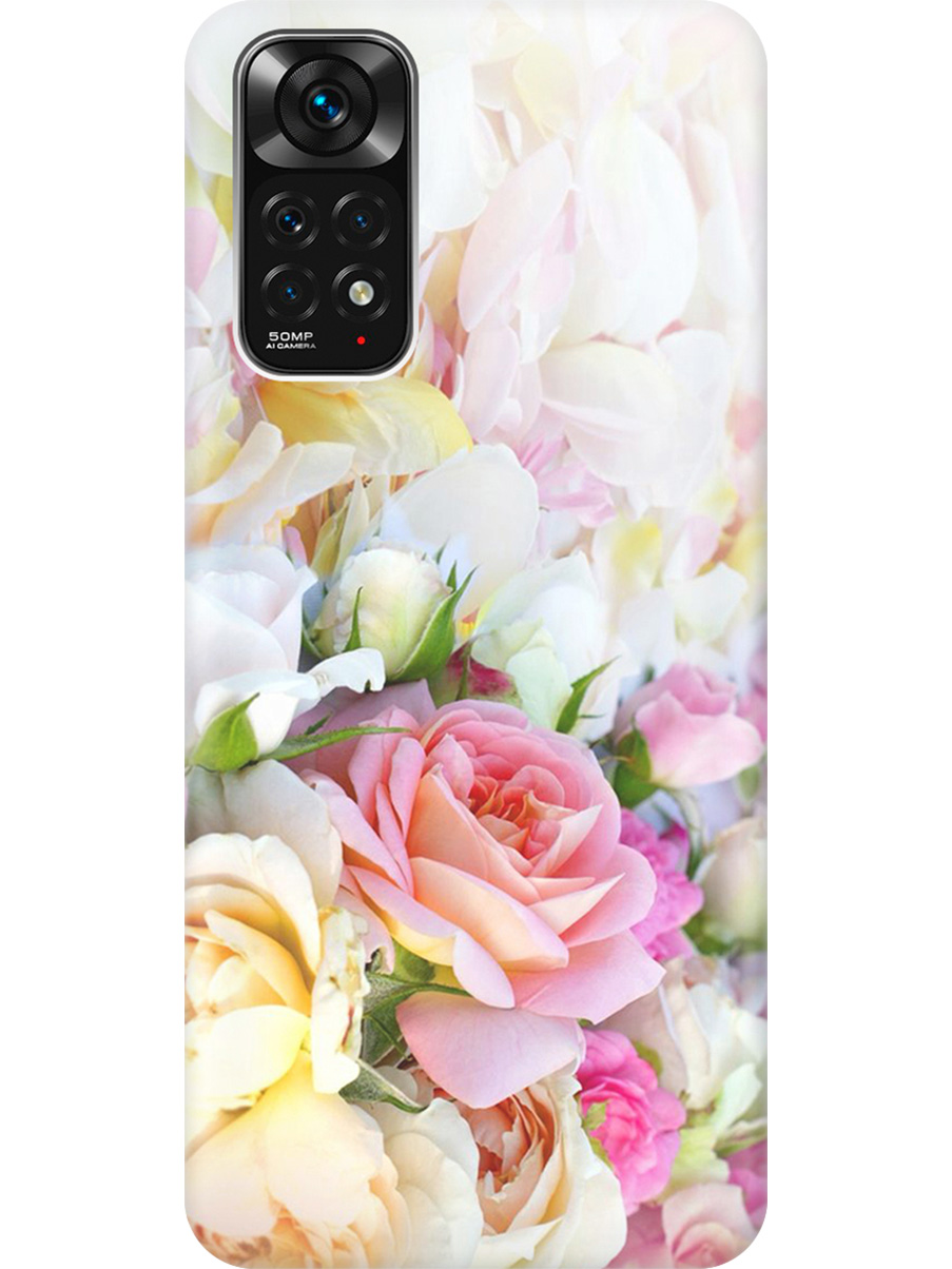 Силиконовый чехол на Xiaomi Redmi Note 11/Note 11S с принтом "Нежные розы", Прозрачный;белый;желтый;розовый, 735250221
Силиконовый чехол на Xiaomi Redmi Note 11/Note 11S с принтом "Нежные розы", Прозрачный;белый;желтый;розовый, 735250221