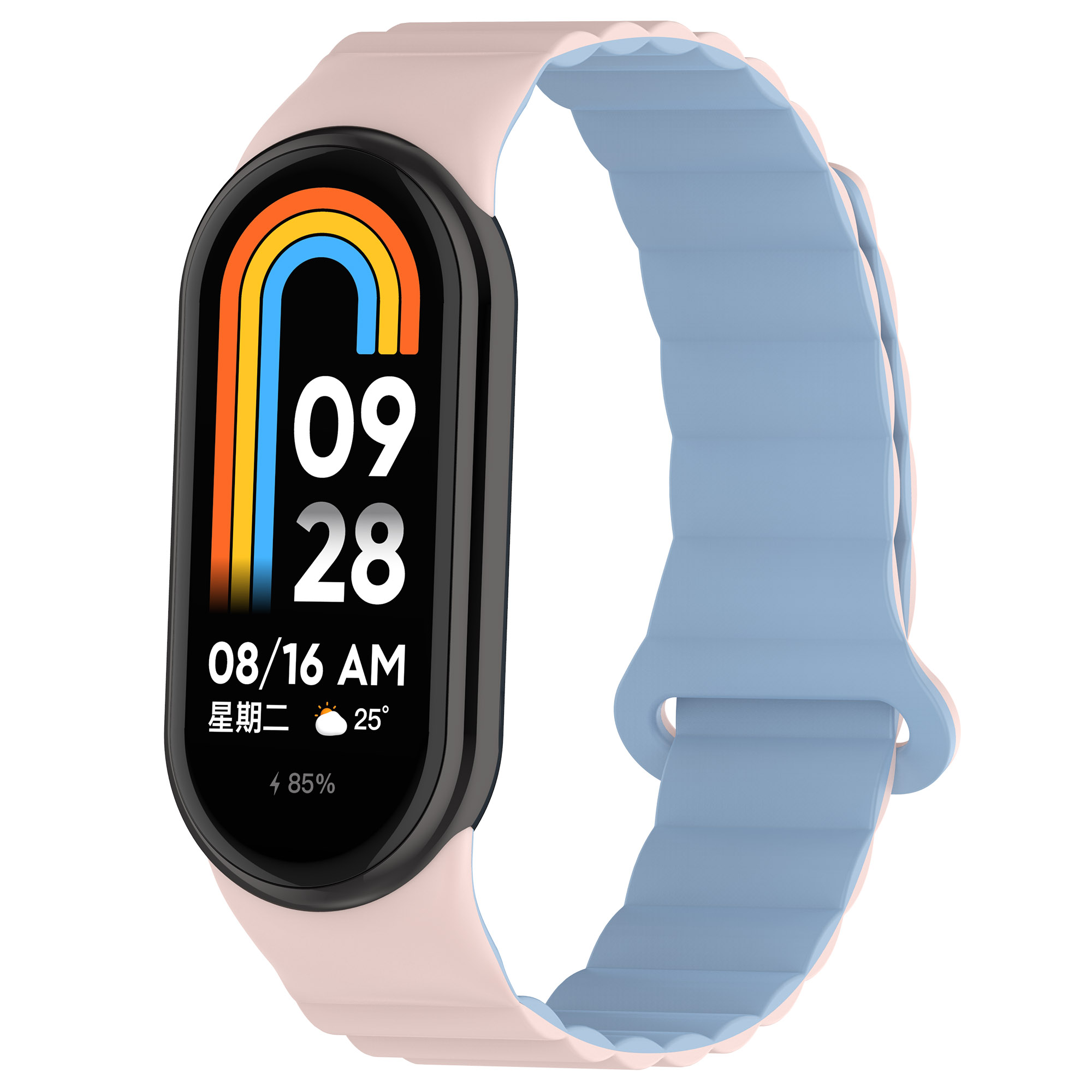 Силиконовый ремешок для Xiaomi Mi Band 8, с магнитной застежкой, розово-голубой, Розовый;голубой, Xiaomi Mi Band 9
Силиконовый ремешок для Xiaomi Mi Band 8, с магнитной застежкой, розово-голубой, Розовый;голубой, Xiaomi Mi Band 9