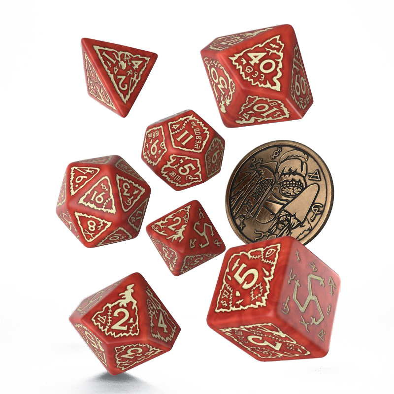 Набор кубиков QWorkshop The Witcher Dice Set Crones Brewess для настольных игр, Коричневый;красный, Crones - Brewess
Набор кубиков QWorkshop The Witcher Dice Set Crones Brewess для настольных игр, Коричневый;красный, Crones - Brewess