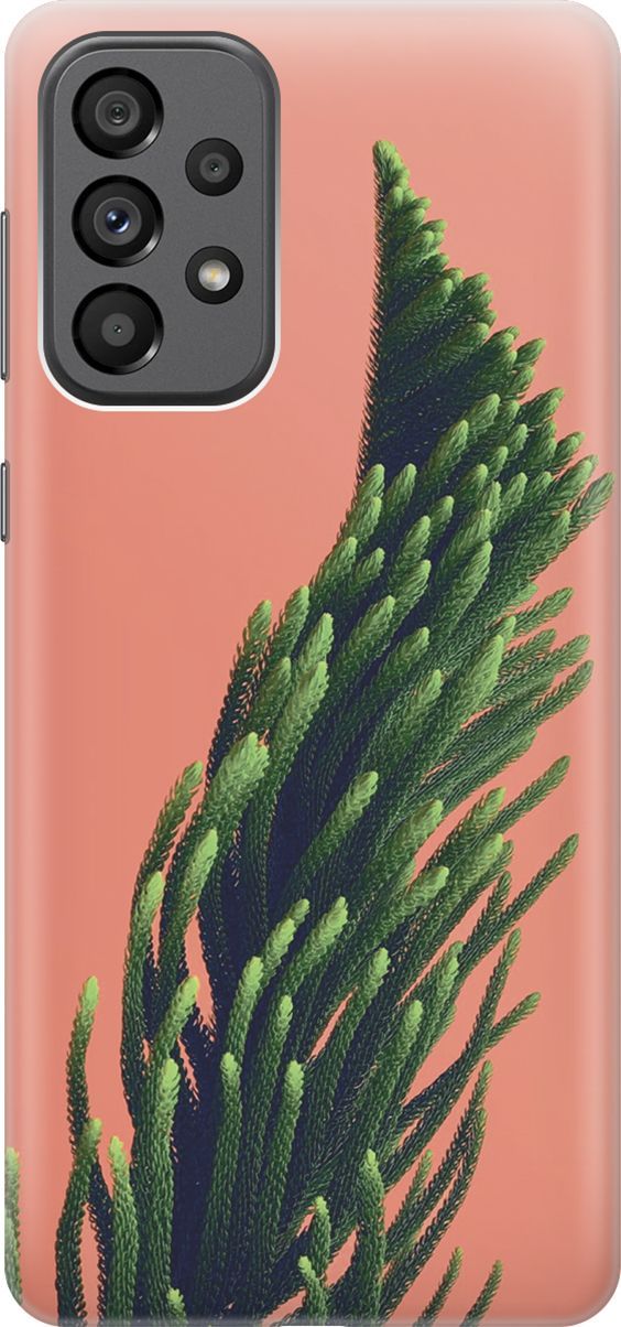 Силиконовый чехол на Samsung Galaxy A73 5G с принтом "Хвоя на розовом", Зеленый;розовый, 10558
Силиконовый чехол на Samsung Galaxy A73 5G с принтом "Хвоя на розовом", Зеленый;розовый, 10558