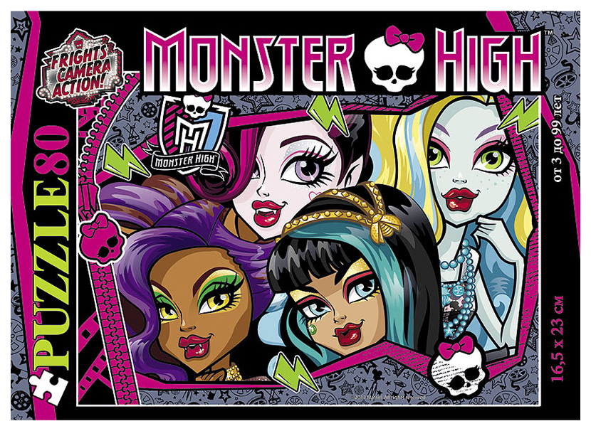 Пазл Hatber Школа Монстров (Monster High) 80ПЗ5_13004 80 элементов 
Пазл Hatber Школа Монстров (Monster High) 80ПЗ5_13004 80 элементов