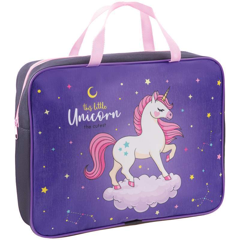 Папка с ручками А4 ArtSpace "Unicorn", полиэстер, на молнии, 70мм (арт. 317030), Разноцветный
Папка с ручками А4 ArtSpace "Unicorn", полиэстер, на молнии, 70мм (арт. 317030), Разноцветный