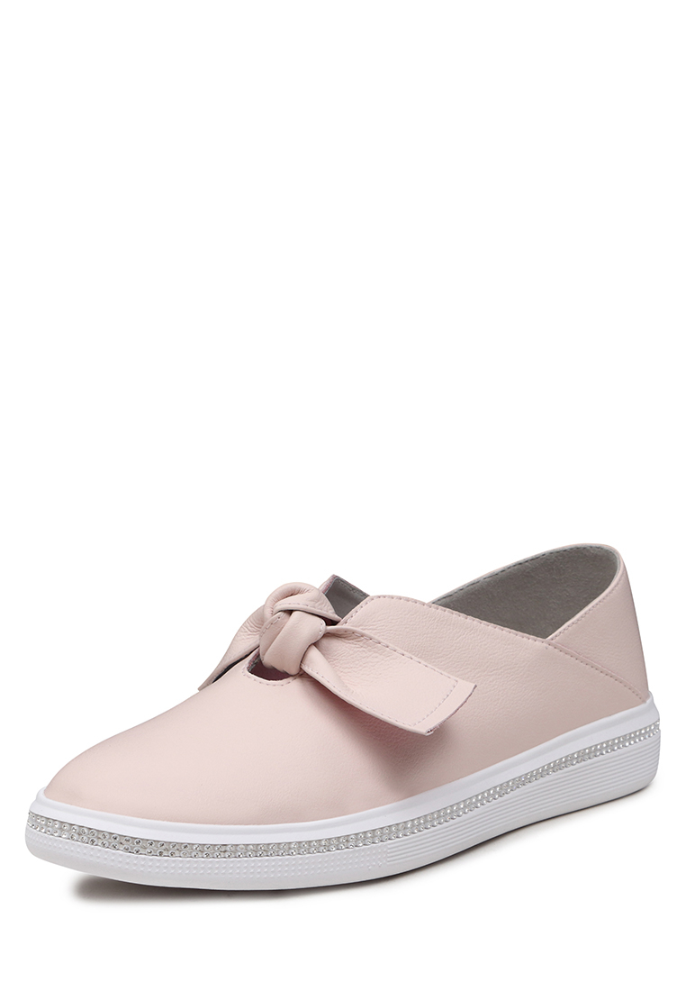 фото Слипоны женские alessio nesca k0763lc-1 розовые 40 ru