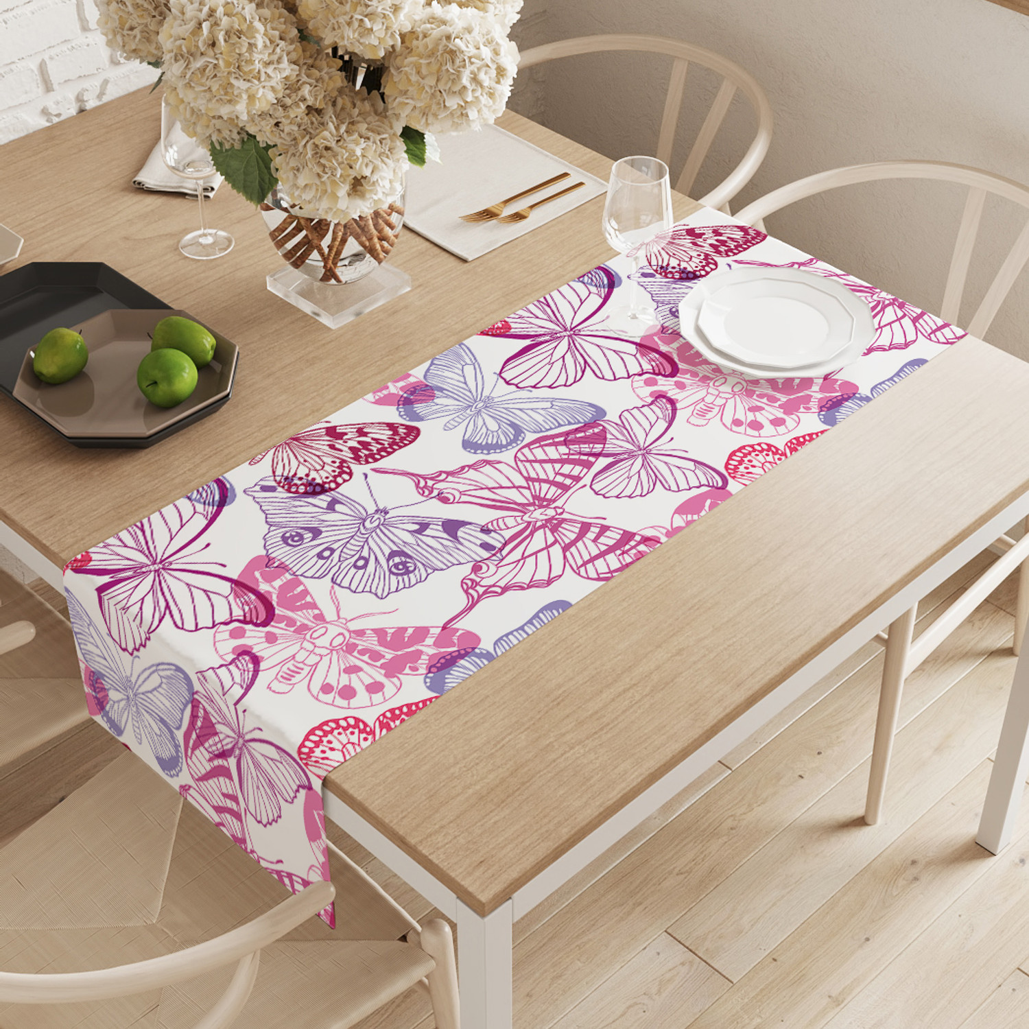 Дорожка водоотталкивающая на стол JoyArty Яркие бабочки ptt_422935 145х40см белый, Яркие бабочки
Дорожка водоотталкивающая на стол JoyArty Яркие бабочки ptt_422935 145х40см белый, Яркие бабочки