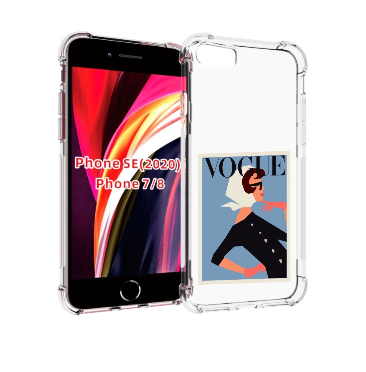 Чехол MyPads Вогуе картинка для iPhone 7 4.7 / iPhone 8 / iPhone SE 2 (2020), Прозрачный, Tocco
Чехол MyPads Вогуе картинка для iPhone 7 4.7 / iPhone 8 / iPhone SE 2 (2020), Прозрачный, Tocco