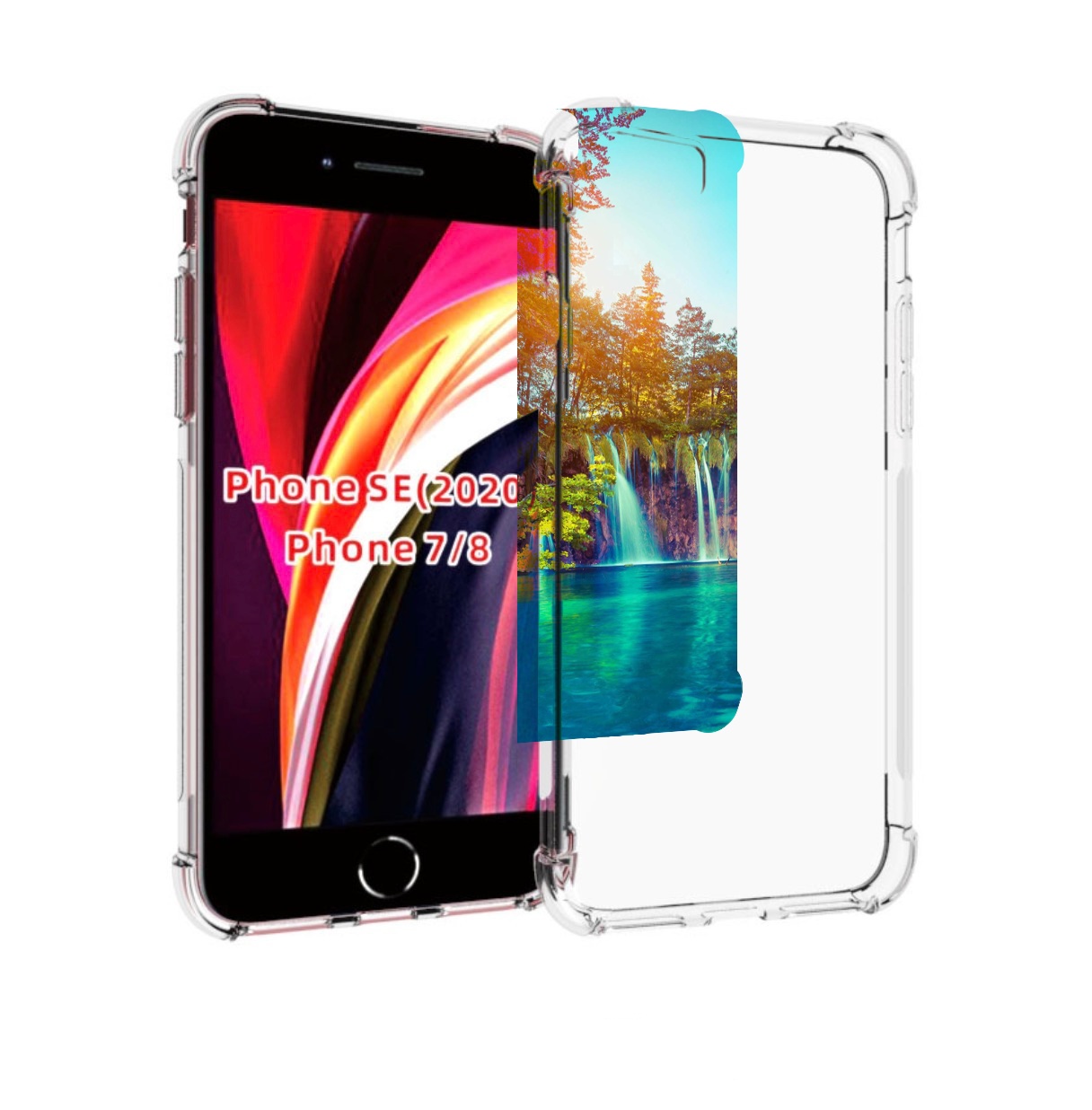 Чехол MyPads Водапад-2 для iPhone 7 4.7 / iPhone 8 / iPhone SE 2 (2020), Прозрачный, Tocco
Чехол MyPads Водапад-2 для iPhone 7 4.7 / iPhone 8 / iPhone SE 2 (2020), Прозрачный, Tocco
