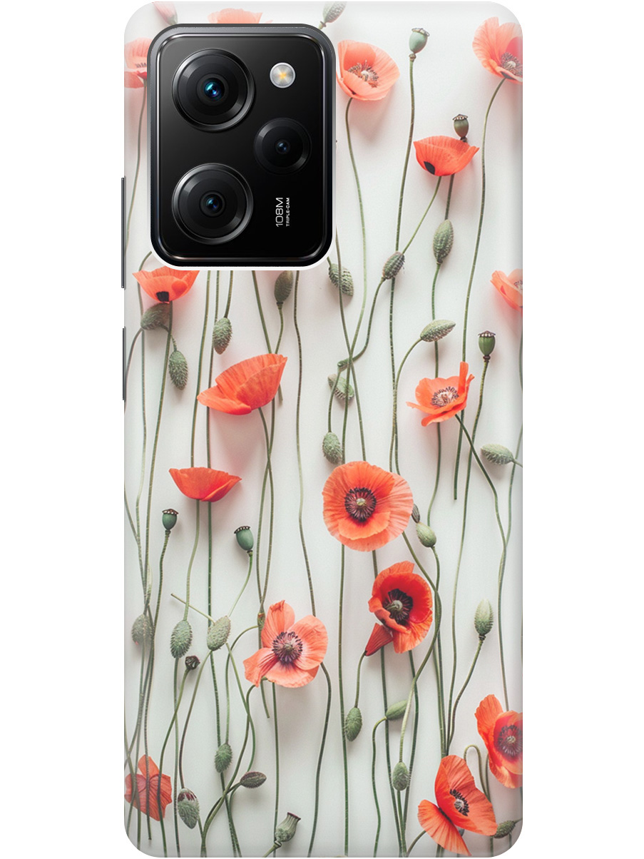 Силиконовый чехол на Xiaomi Poco X5 Pro 5G с рисунком "Маки на белой стене", Белый;красный, 20000917
Силиконовый чехол на Xiaomi Poco X5 Pro 5G с рисунком "Маки на белой стене", Белый;красный, 20000917