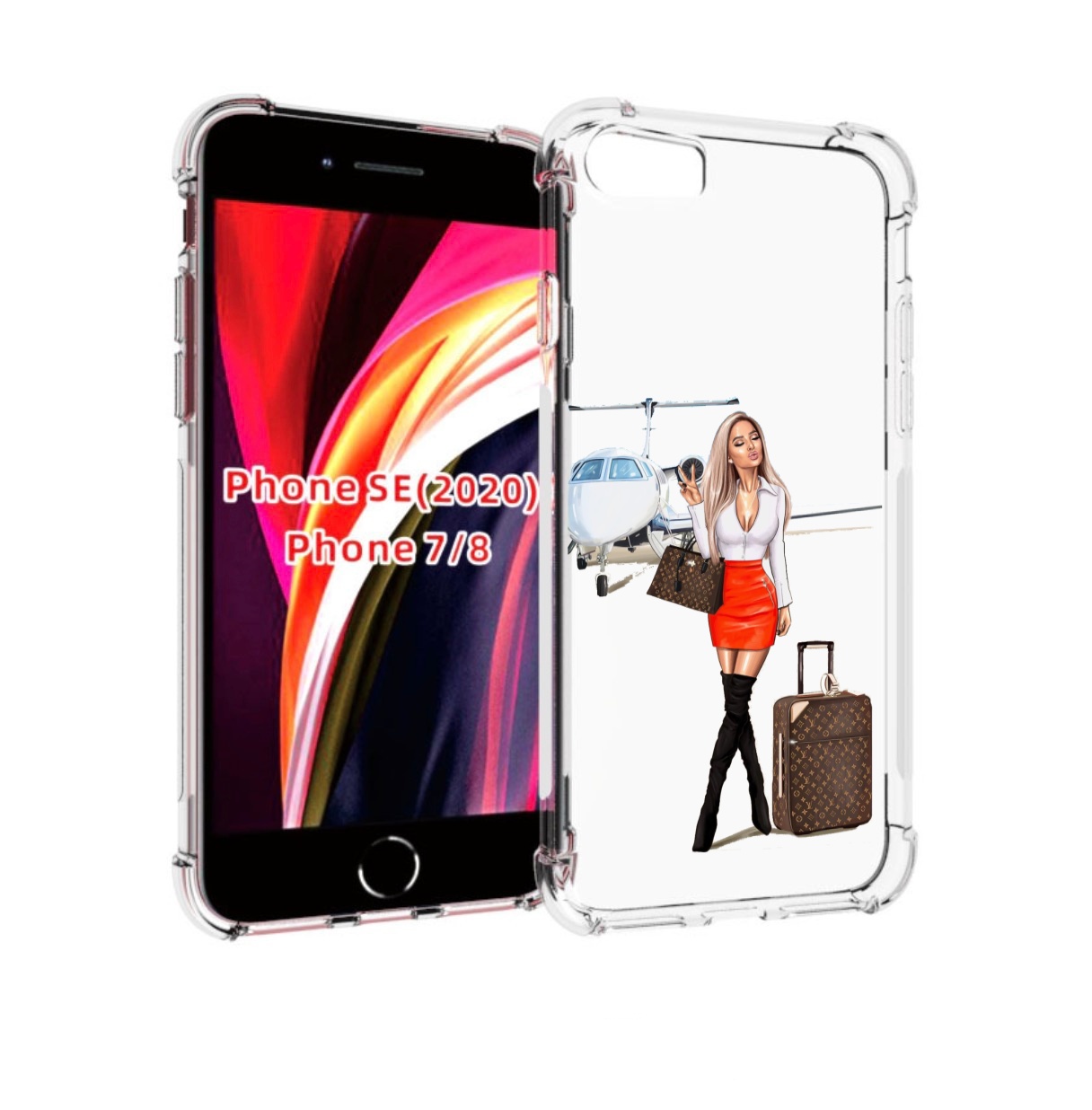 Чехол MyPads Деловая-девушка женский для iPhone 7 4.7 / iPhone 8 / iPhone SE 2 (2020), Прозрачный, Tocco
Чехол MyPads Деловая-девушка женский для iPhone 7 4.7 / iPhone 8 / iPhone SE 2 (2020), Прозрачный, Tocco