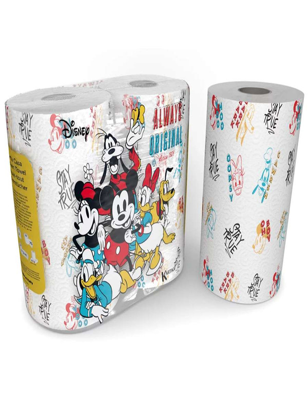 Полотенца бумажные World Cart Stay True с рисунком серия Disney 3 слоя 2 рул 75 л, STT-KT-01
Полотенца бумажные World Cart Stay True с рисунком серия Disney 3 слоя 2 рул 75 л, STT-KT-01