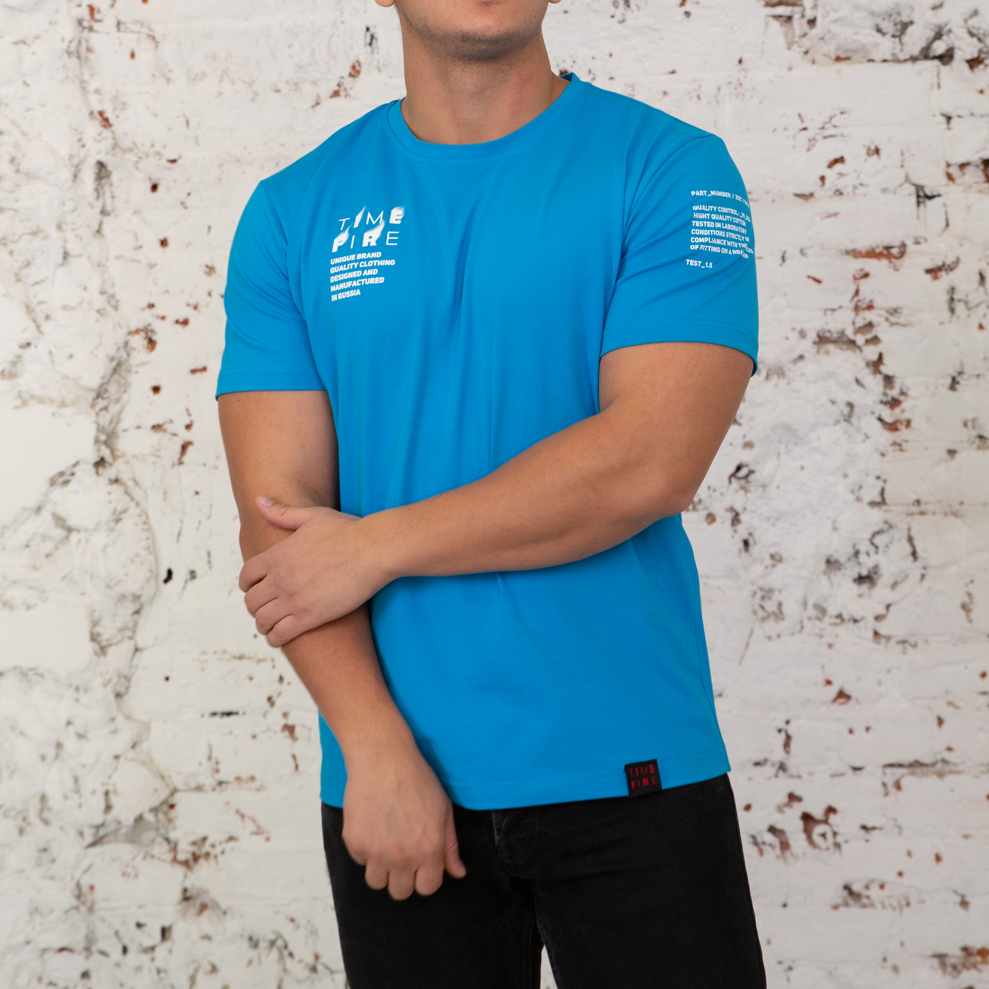 Футболка мужская Time fire TF21_03 голубая M, Голубой, TF21_03
Футболка мужская Time fire TF21_03 голубая M, Голубой, TF21_03
