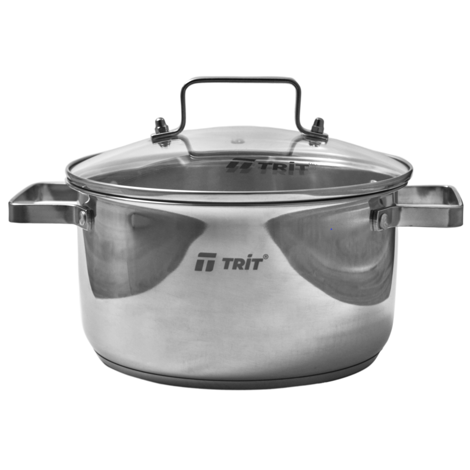 Кастрюля с крышкой TRIT 2,5L из нержавеющей стали для всех типов плит включая индукционные, Серебристый, Кастрюля TRIT
Кастрюля с крышкой TRIT 2,5L из нержавеющей стали для всех типов плит включая индукционные, Серебристый, Кастрюля TRIT