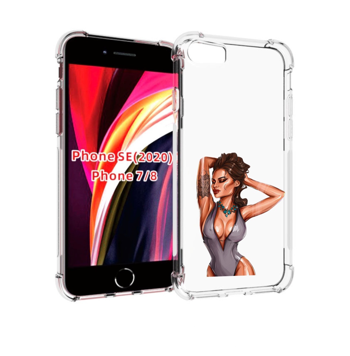 Чехол MyPads Роскошная-девушка женский для iPhone 7 4.7 / iPhone 8 / iPhone SE 2 (2020), Прозрачный, Tocco
Чехол MyPads Роскошная-девушка женский для iPhone 7 4.7 / iPhone 8 / iPhone SE 2 (2020), Прозрачный, Tocco