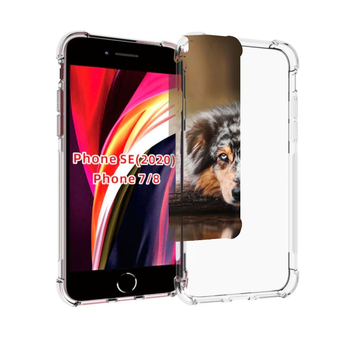 Чехол MyPads австралииская овчарка для iPhone 7 4.7 / iPhone 8 / iPhone SE 2 (2020), Прозрачный, Tocco
Чехол MyPads австралииская овчарка для iPhone 7 4.7 / iPhone 8 / iPhone SE 2 (2020), Прозрачный, Tocco