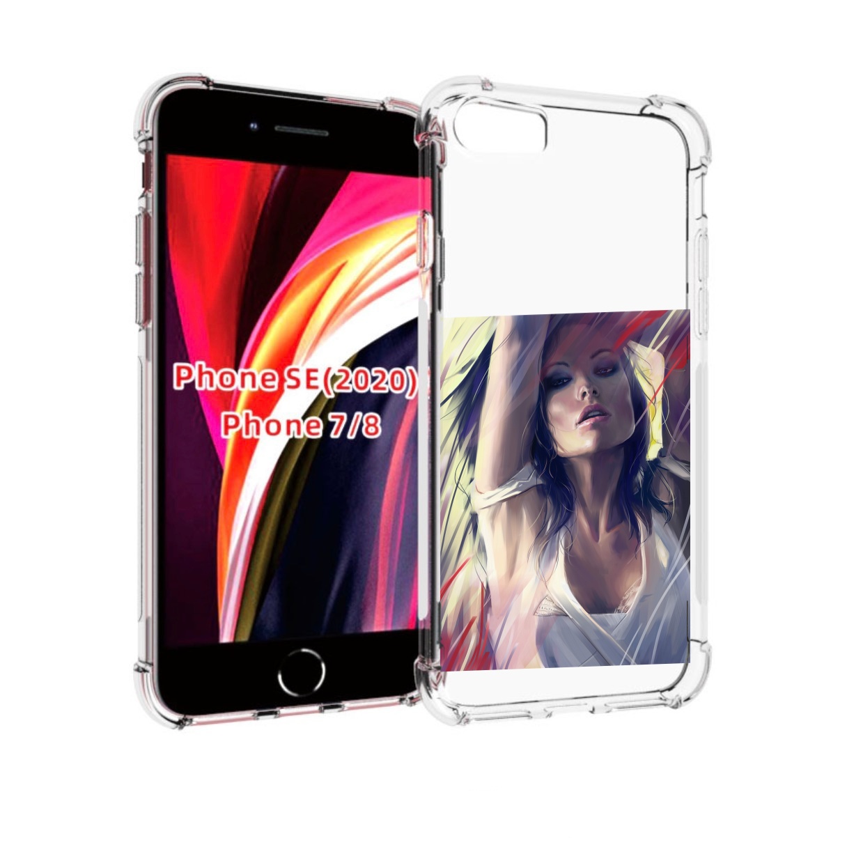 Чехол MyPads акварельная-девушка женской для iPhone 7 4.7 / iPhone 8 / iPhone SE 2, Прозрачный, Tocco
Чехол MyPads акварельная-девушка женской для iPhone 7 4.7 / iPhone 8 / iPhone SE 2, Прозрачный, Tocco