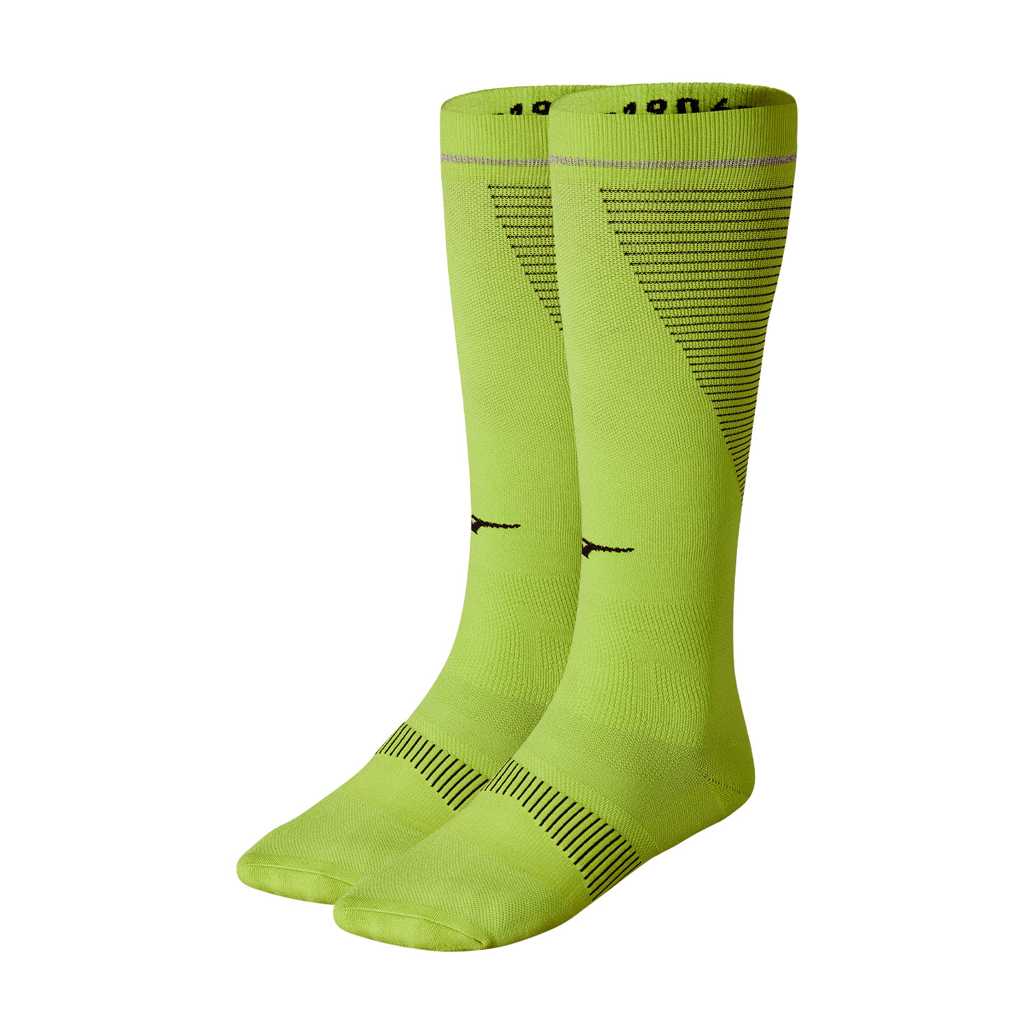 фото Носки унисекс mizuno compression sock, 1 шт зеленые 42-46