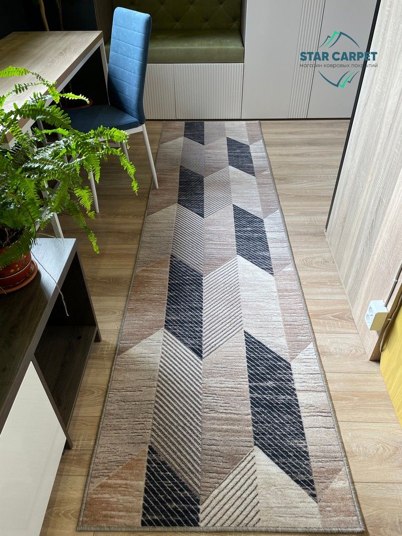 Коротковорсовая ковровая дорожка Star Arrows 0,8x6 м, ARWS80600, OSLO 
Коротковорсовая ковровая дорожка Star Arrows 0,8x6 м, ARWS80600, OSLO