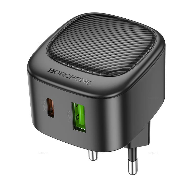Сетевое зарядное устройство Borofone BAS22Aia 1xUSB, 1xUSB Type-C 3 А черный, BAS22Aia
Сетевое зарядное устройство Borofone BAS22Aia 1xUSB, 1xUSB Type-C 3 А черный, BAS22Aia