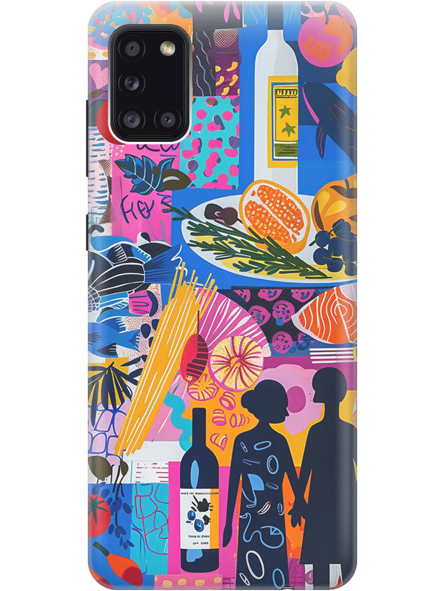 Силиконовый чехол на Samsung Galaxy A31 с принтом "Гастрономический коллаж", Синий;прозрачный;розовый, 722871951
Силиконовый чехол на Samsung Galaxy A31 с принтом "Гастрономический коллаж", Синий;прозрачный;розовый, 722871951