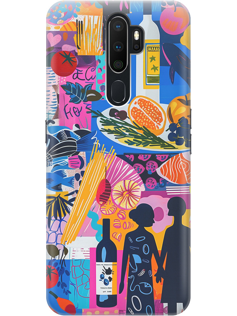Силиконовый чехол на Oppo A5 (2020) / A9 (2020) с принтом "Гастрономический коллаж", Синий;прозрачный;розовый, 726151351
Силиконовый чехол на Oppo A5 (2020) / A9 (2020) с принтом "Гастрономический коллаж", Синий;прозрачный;розовый, 726151351