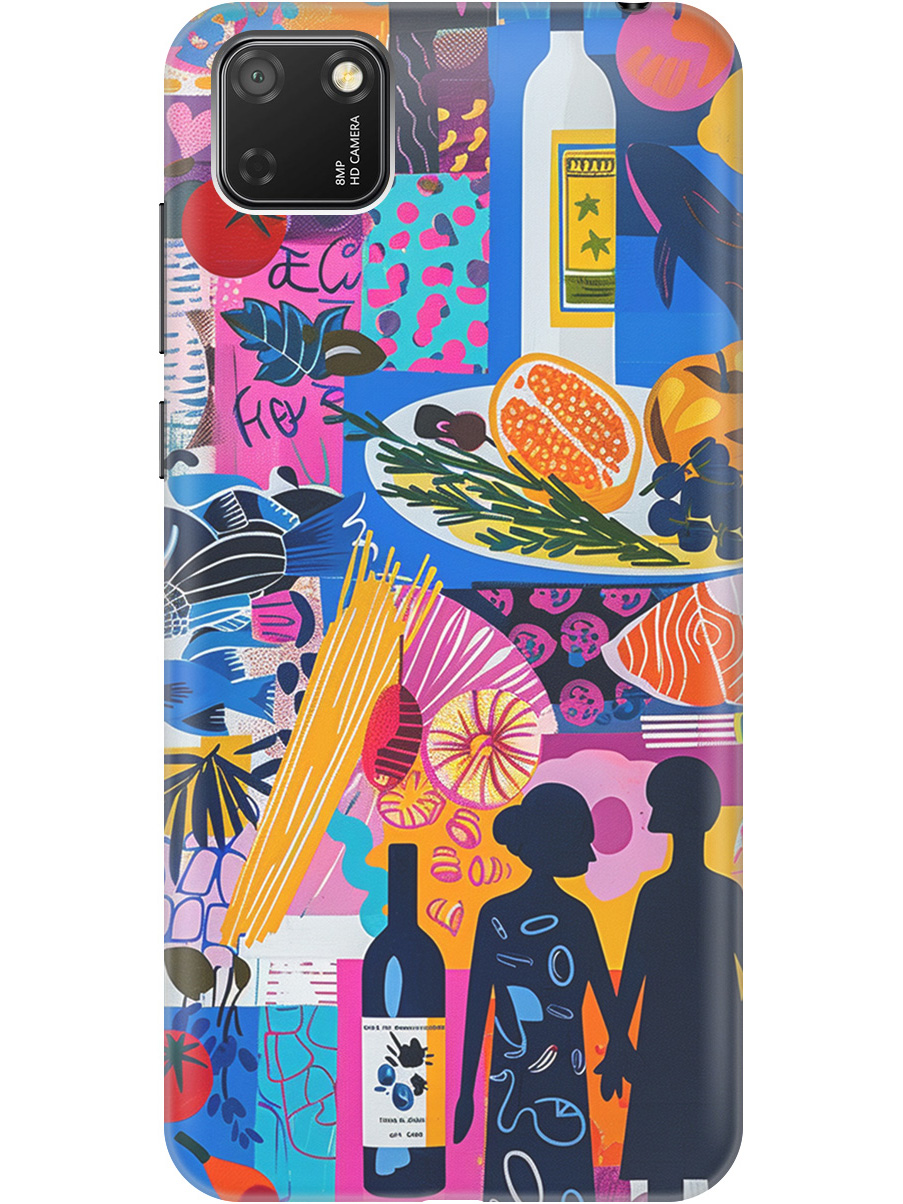 Силиконовый чехол на Honor 9S / Huawei Y5P с принтом "Гастрономический коллаж", Синий;прозрачный;розовый, 723100951
Силиконовый чехол на Honor 9S / Huawei Y5P с принтом "Гастрономический коллаж", Синий;прозрачный;розовый, 723100951