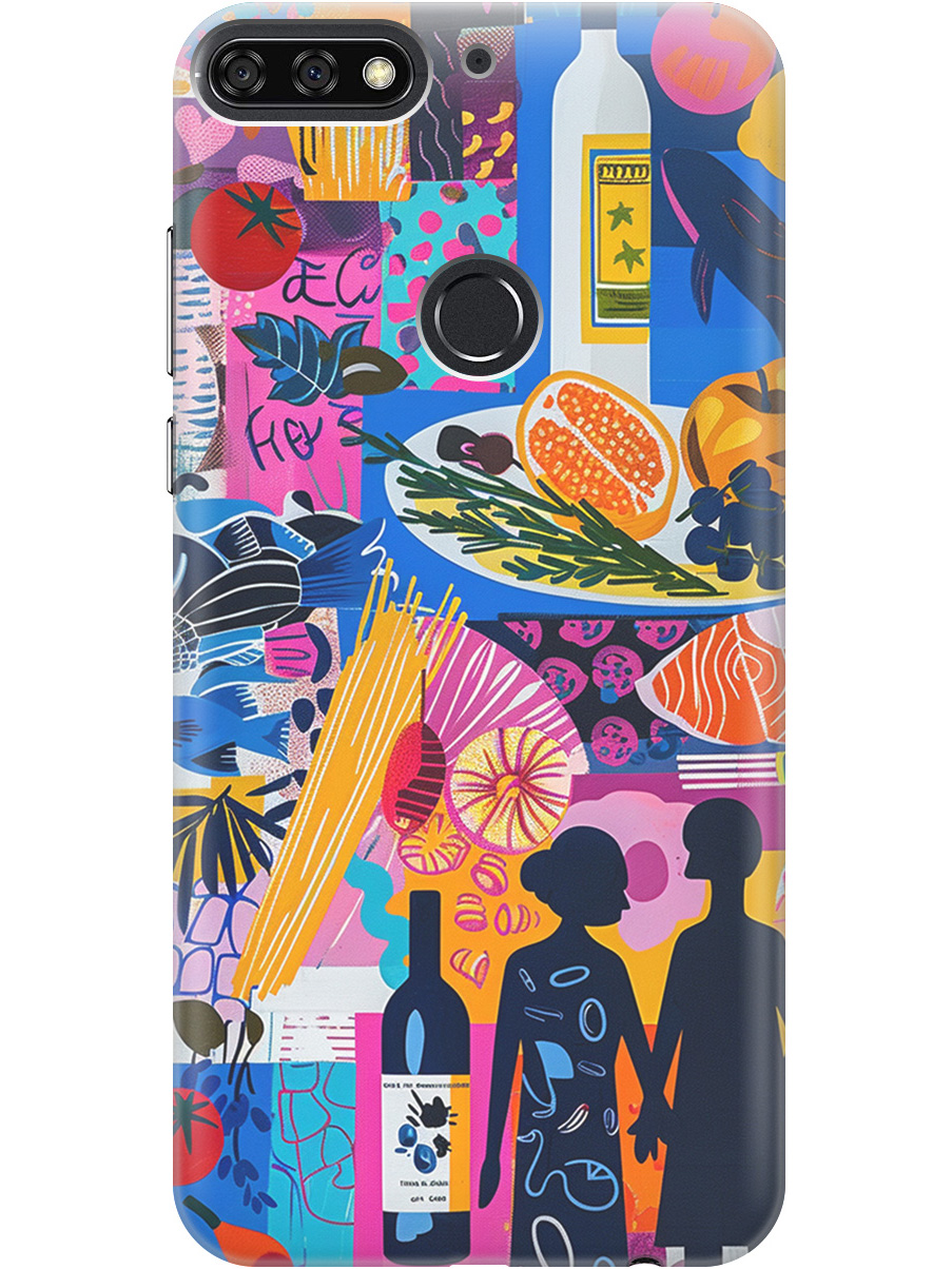 Силиконовый чехол на Honor 7C / 7A Pro / Huawei Y6 Prime (2018) с принтом 802369, Синий;прозрачный;розовый, 717873051
Силиконовый чехол на Honor 7C / 7A Pro / Huawei Y6 Prime (2018) с принтом 802369, Синий;прозрачный;розовый, 717873051