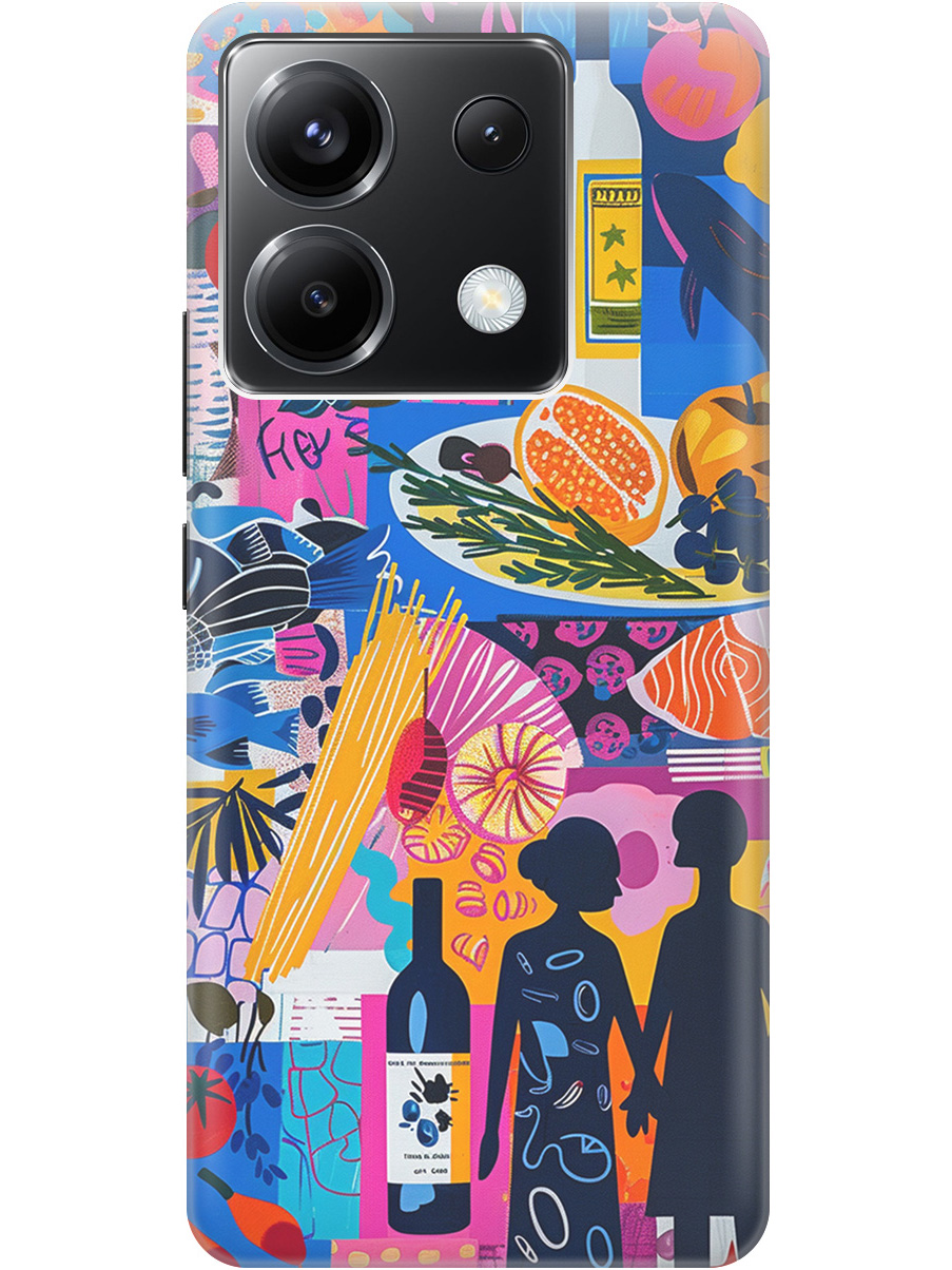 Силиконовый чехол на Xiaomi Redmi Note 13 Pro 5G / Poco X6 5G с принтом 802409, Синий;прозрачный;розовый, 779827951
Силиконовый чехол на Xiaomi Redmi Note 13 Pro 5G / Poco X6 5G с принтом 802409, Синий;прозрачный;розовый, 779827951