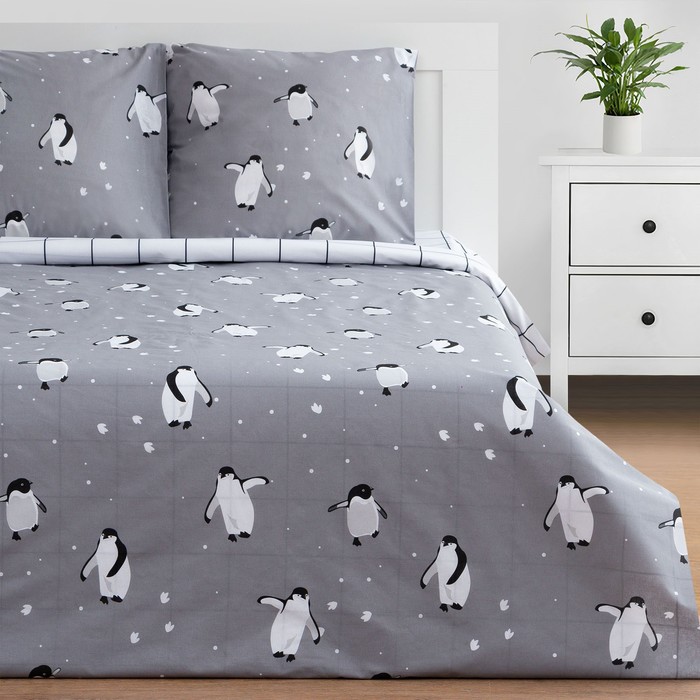 Этель Постельное белье Этель Дуэт Пингвины 143x215 см - 2 шт, 220x240 см, 70x70 см - 2 шт
Этель Постельное белье Этель Дуэт Пингвины 143x215 см - 2 шт, 220x240 см, 70x70 см - 2 шт