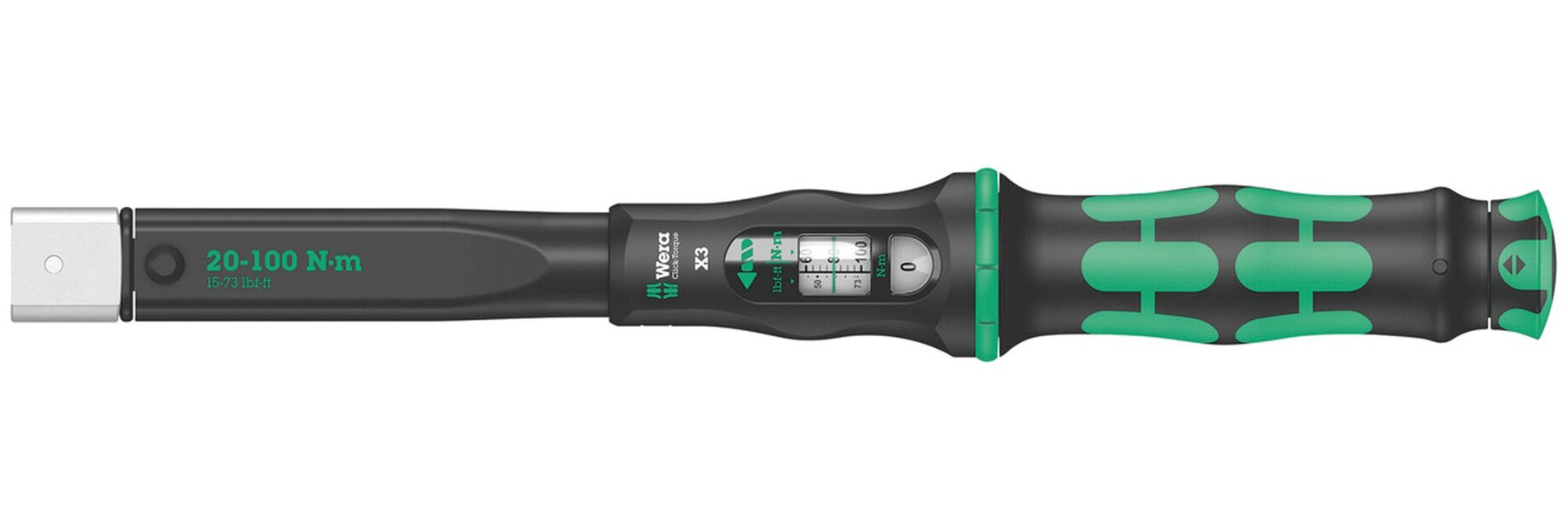 Динамометрический ключ WERA Click-Torque X 3 для сменных инструментов, 9x12 x 20-100 Nm
Динамометрический ключ WERA Click-Torque X 3 для сменных инструментов, 9x12 x 20-100 Nm