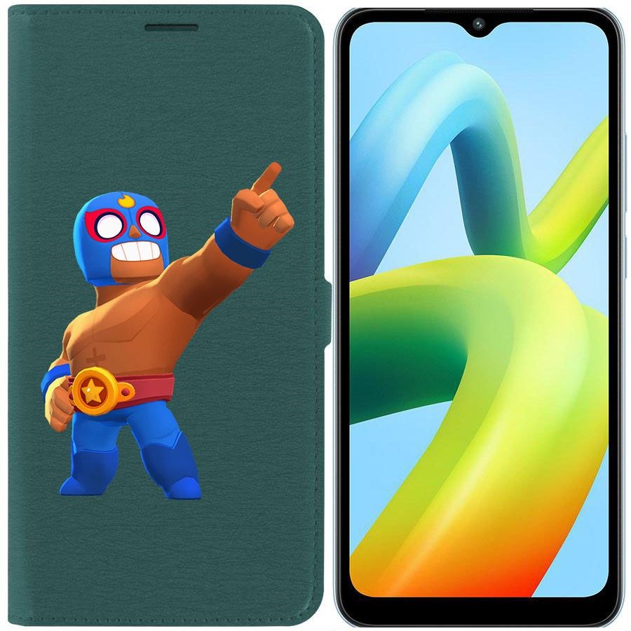 Чехол-книжка Eco Book для Xiaomi Redmi A1+ Brawl Stars-Эль Примо
Чехол-книжка Eco Book для Xiaomi Redmi A1+ Brawl Stars-Эль Примо