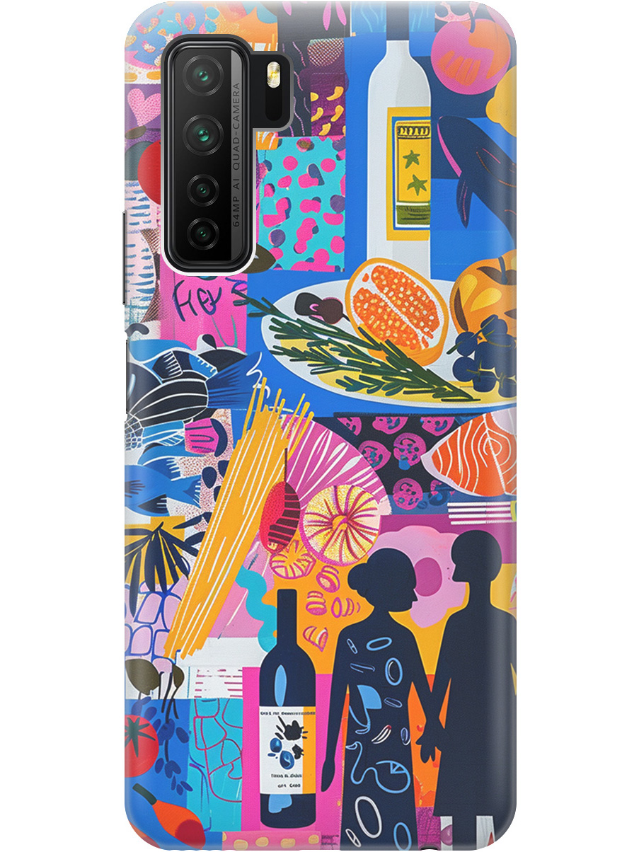 Силиконовый чехол на Honor 30S / Huawei Nova 7 SE с принтом "Гастрономический коллаж", Синий;прозрачный;розовый, 722946151
Силиконовый чехол на Honor 30S / Huawei Nova 7 SE с принтом "Гастрономический коллаж", Синий;прозрачный;розовый, 722946151