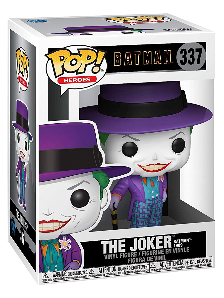Фигурка Funko POP! Джокер в шляпе Бэтмен 1989 Batman Joker №337 11 см, POP! Джокер в шляпе Бэтмен 1989 Batman Joker 337 (10 см)
Фигурка Funko POP! Джокер в шляпе Бэтмен 1989 Batman Joker №337 11 см, POP! Джокер в шляпе Бэтмен 1989 Batman Joker 337 (10 см)