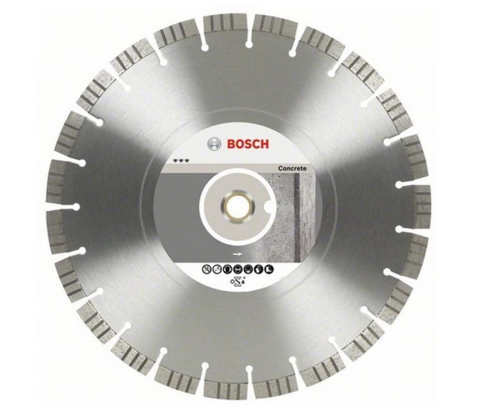 Диск алмазный отрезной Best for Concrete (350х20/25.4 мм) Bosch 2.608.602.658, 2.608.602.658
Диск алмазный отрезной Best for Concrete (350х20/25.4 мм) Bosch 2.608.602.658, 2.608.602.658