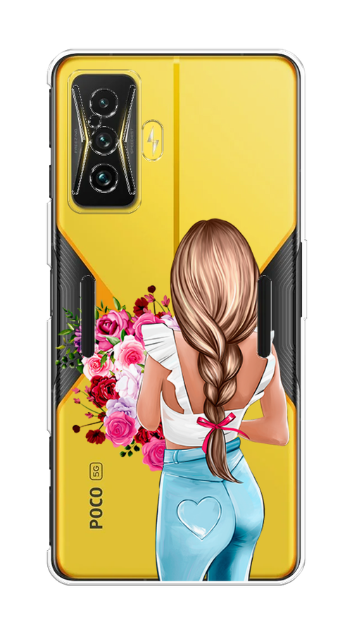 Чехол на Xiaomi Redmi K50 GE "Девушка с цветами", Коричневый;розовый;бирюзовый, 314950-6
Чехол на Xiaomi Redmi K50 GE "Девушка с цветами", Коричневый;розовый;бирюзовый, 314950-6