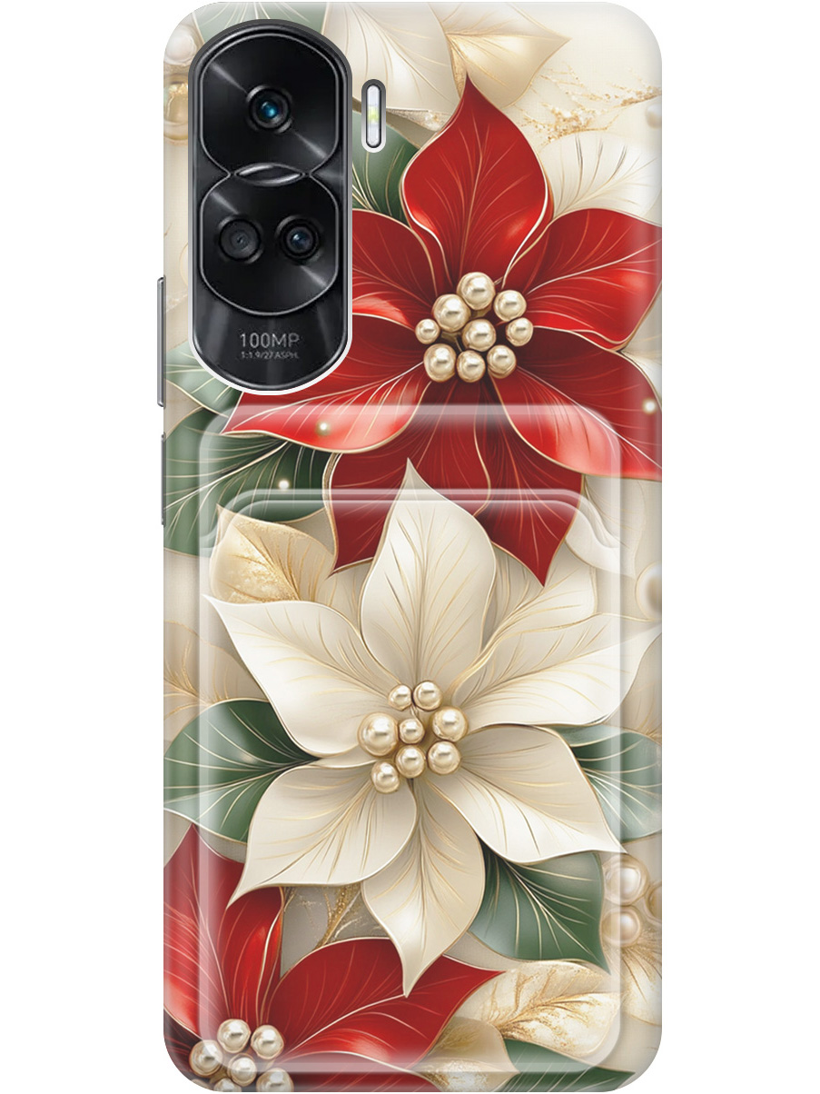 Силиконовый чехол на Honor 90 Lite с принтом "Цветы и бусы" с карманом для карты, Бежевый;красный;прозрачный, 772622621
Силиконовый чехол на Honor 90 Lite с принтом "Цветы и бусы" с карманом для карты, Бежевый;красный;прозрачный, 772622621