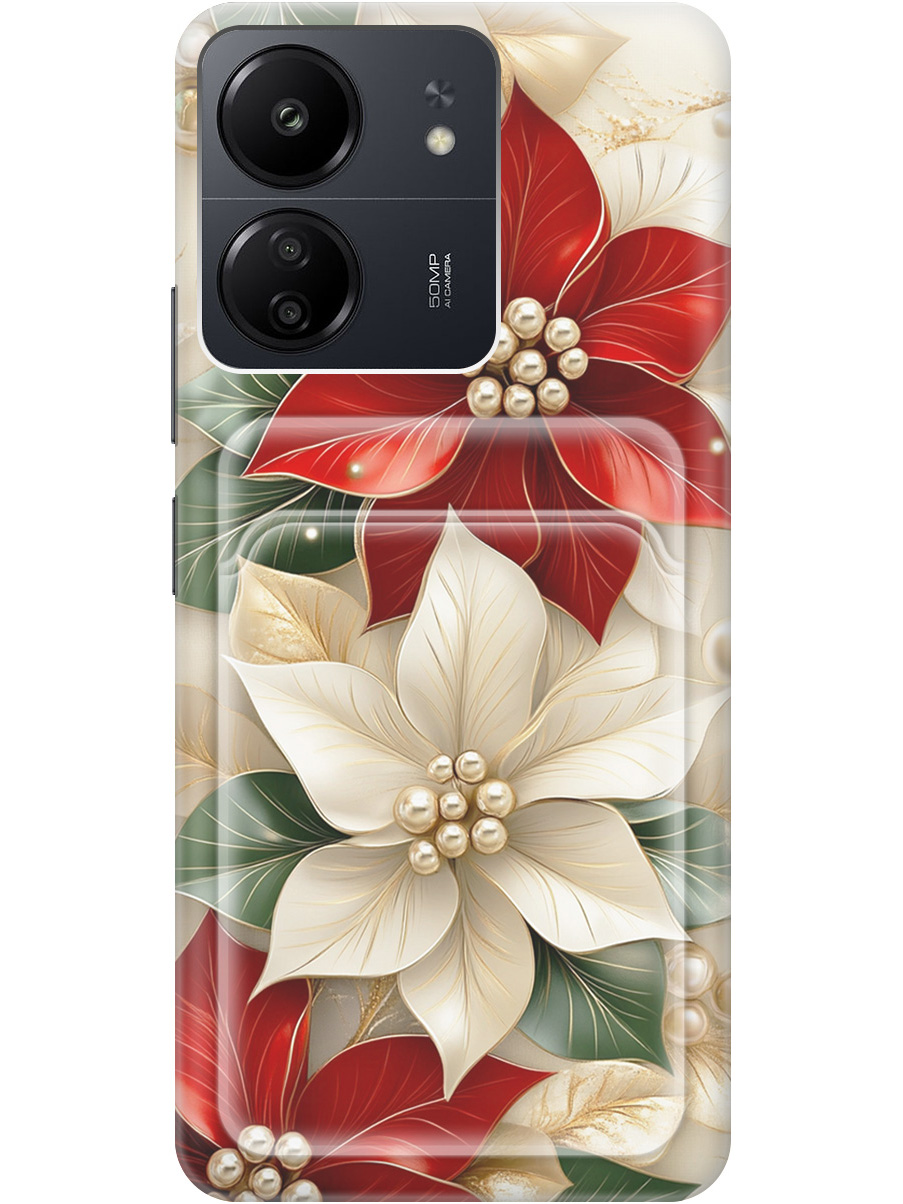 Силиконовый чехол на Xiaomi Redmi 13C / Poco C65 с принтом с карманом для карты 849760, Бежевый;красный;прозрачный, 777767721
Силиконовый чехол на Xiaomi Redmi 13C / Poco C65 с принтом с карманом для карты 849760, Бежевый;красный;прозрачный, 777767721