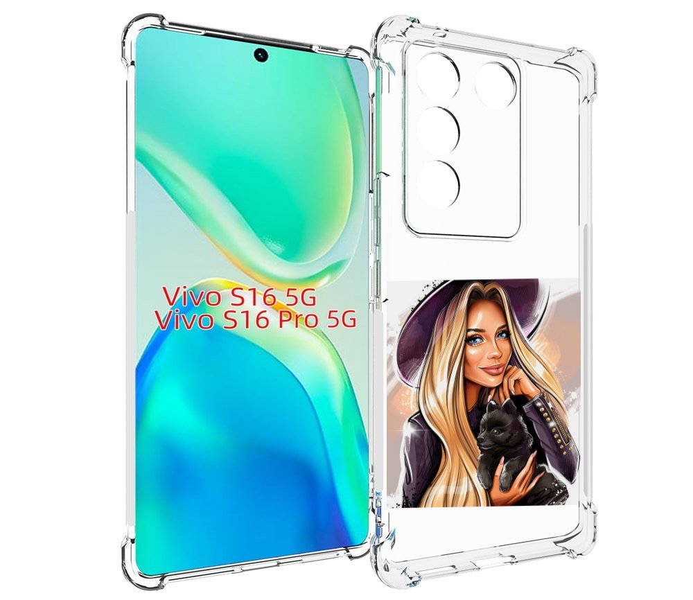 Чехол MyPads девушка-с-черным-щенком женский для Vivo S16 5G/S16 Pro 5G/V27/V27 Pro, Tocco
Чехол MyPads девушка-с-черным-щенком женский для Vivo S16 5G/S16 Pro 5G/V27/V27 Pro, Tocco