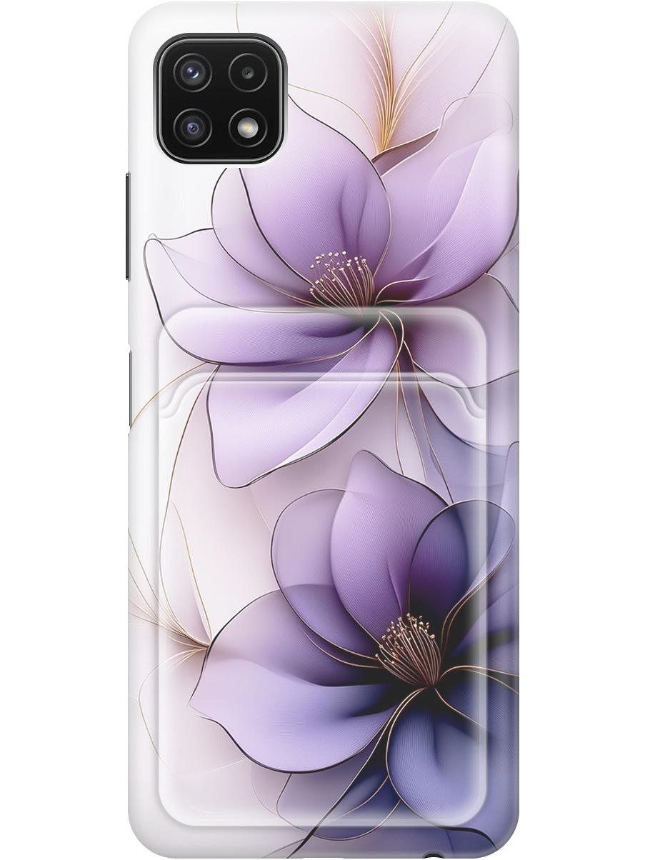 Силиконовый чехол на Samsung Galaxy A22s 5G с принтом с карманом для карты 849940, Белый;прозрачный;серый;фиолетовый, 734082021
Силиконовый чехол на Samsung Galaxy A22s 5G с принтом с карманом для карты 849940, Белый;прозрачный;серый;фиолетовый, 734082021