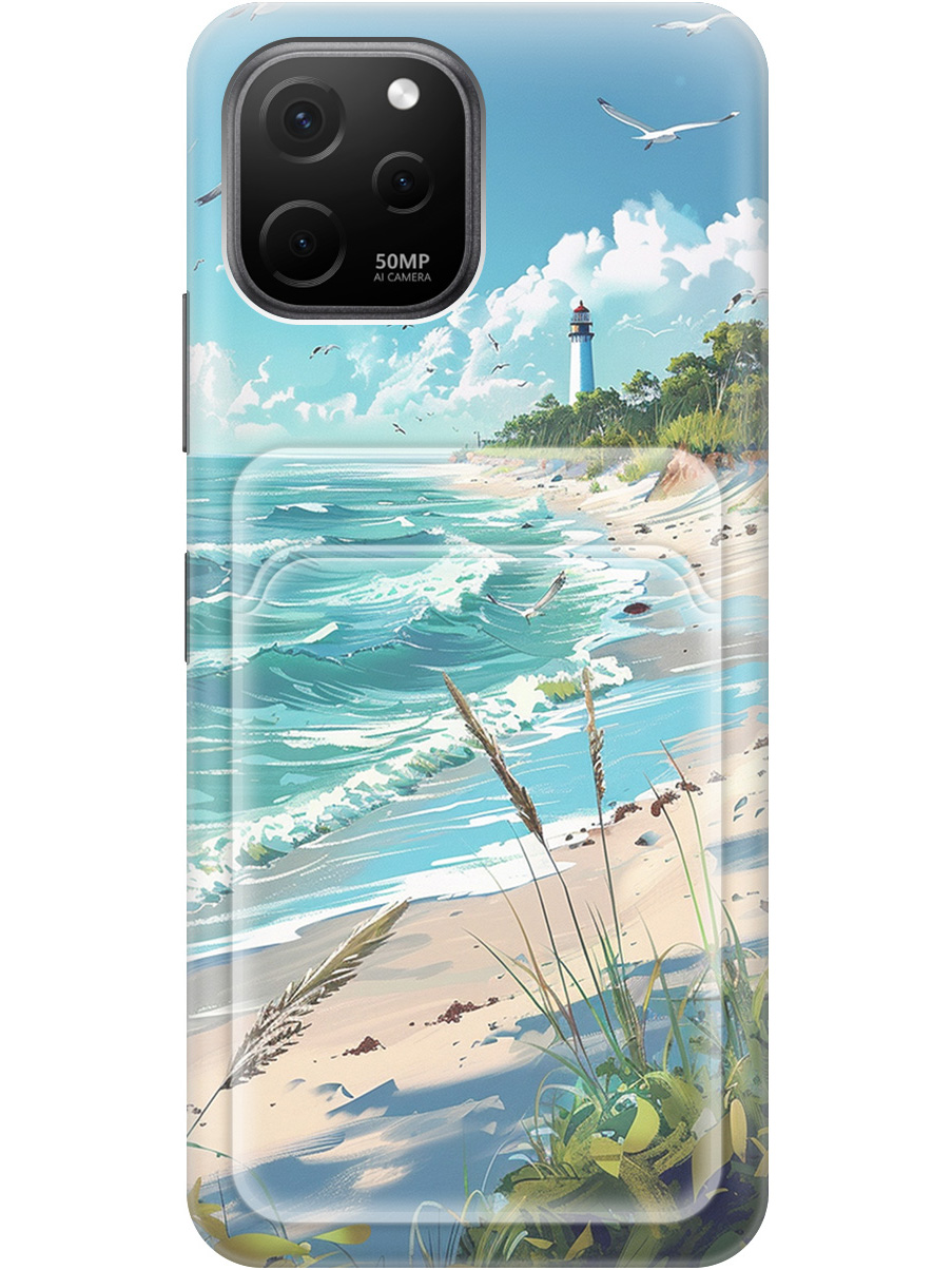 Силиконовый чехол на Huawei nova Y61 с принтом с карманом для карты прозрачный 803670, Белый;голубой;зеленый;прозрачный, 762098541 
Силиконовый чехол на Huawei nova Y61 с принтом с карманом для карты прозрачный 803670, Белый;голубой;зеленый;прозрачный, 762098541