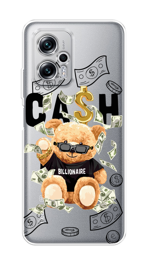 Чехол на Poco X4 GT/Redmi Note 11T Pro/11T Pro Plus "Big cash", Черный;серый;бежевый, 315450-6
Чехол на Poco X4 GT/Redmi Note 11T Pro/11T Pro Plus "Big cash", Черный;серый;бежевый, 315450-6