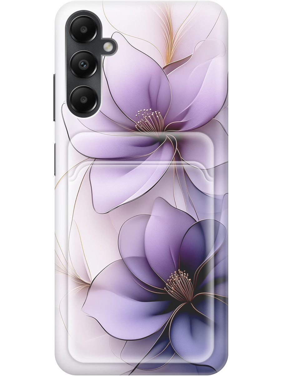 Силиконовый чехол на Samsung Galaxy A05s с принтом "Сиреневые цветы" с карманом для карты, Белый;прозрачный;серый;фиолетовый, 776583721
Силиконовый чехол на Samsung Galaxy A05s с принтом "Сиреневые цветы" с карманом для карты, Белый;прозрачный;серый;фиолетовый, 776583721